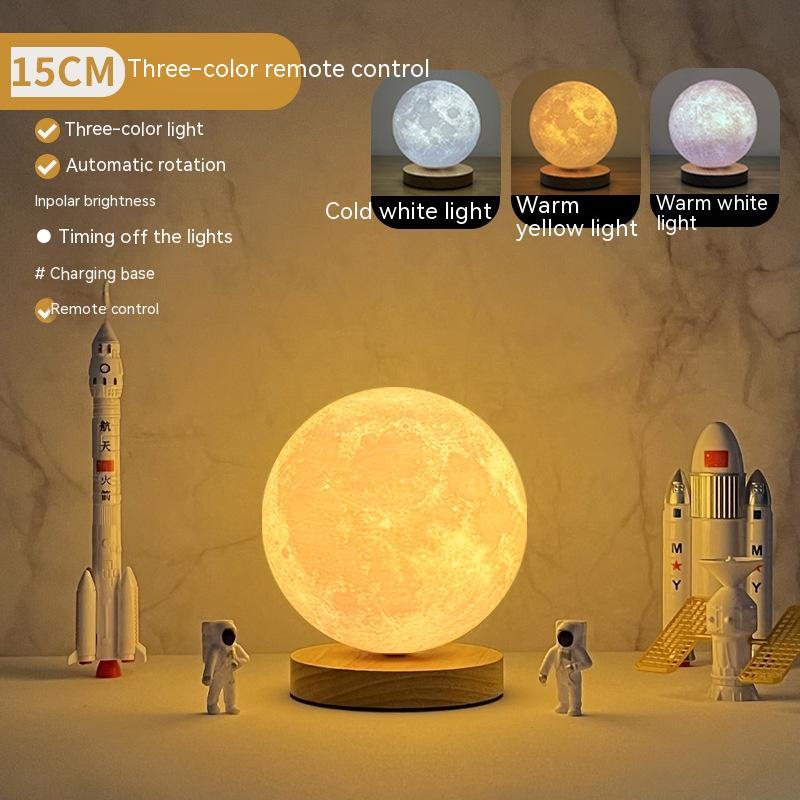 Bedroom Sleep Magnetic Rotating Moonlight Lamp