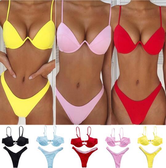 Maillots de bain été Bikini femmes maillot de bain baigneur 