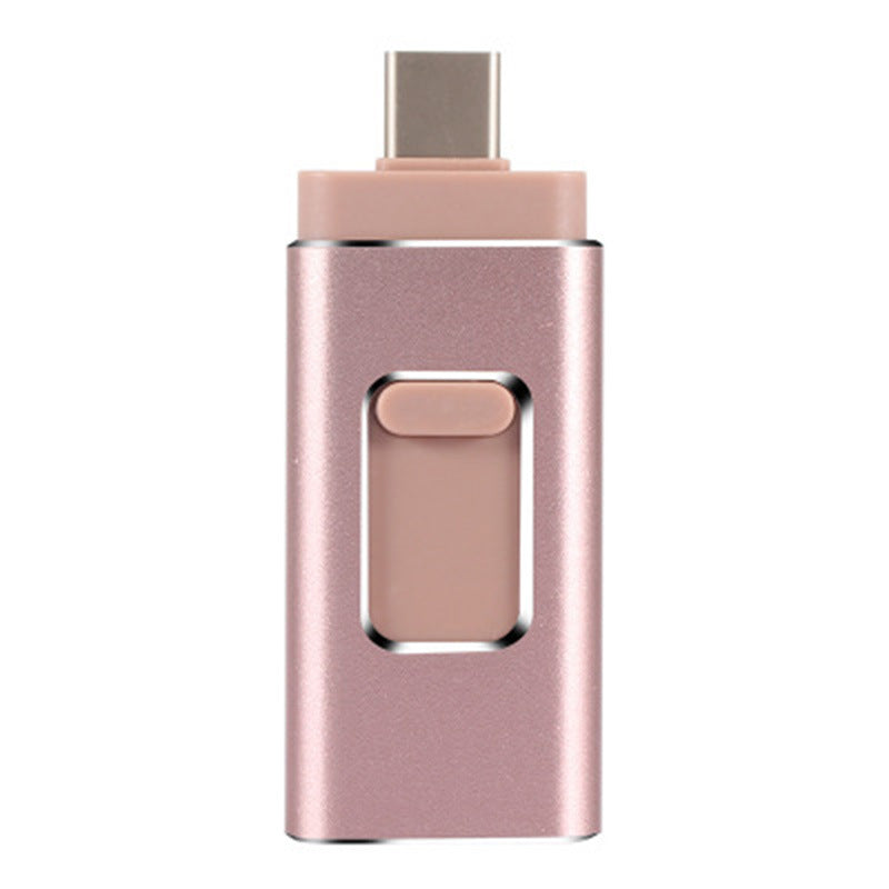 Compatible avec Apple, clé USB 4 en 1 pour IPhoneAndroid, clé USB de Type C