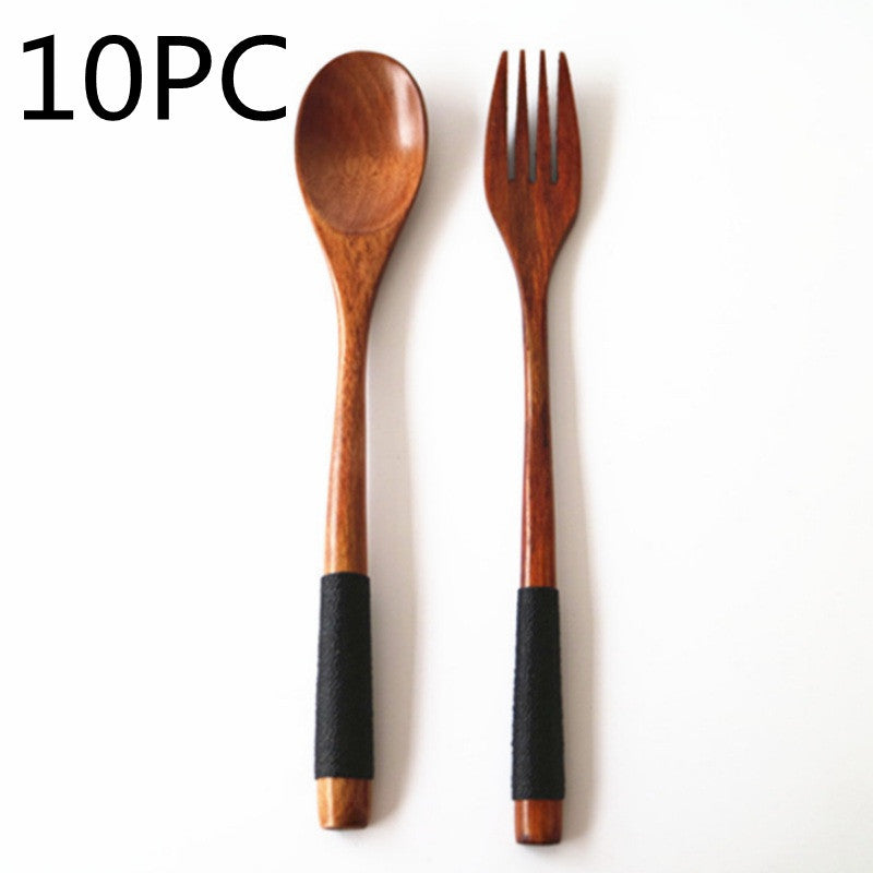 Herramientas de utensilios de cocina cuchara de madera de cocina