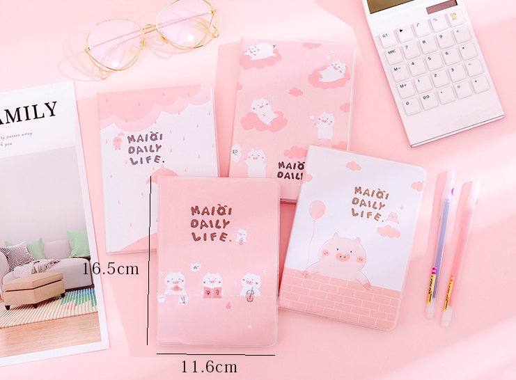 Color page button notebook