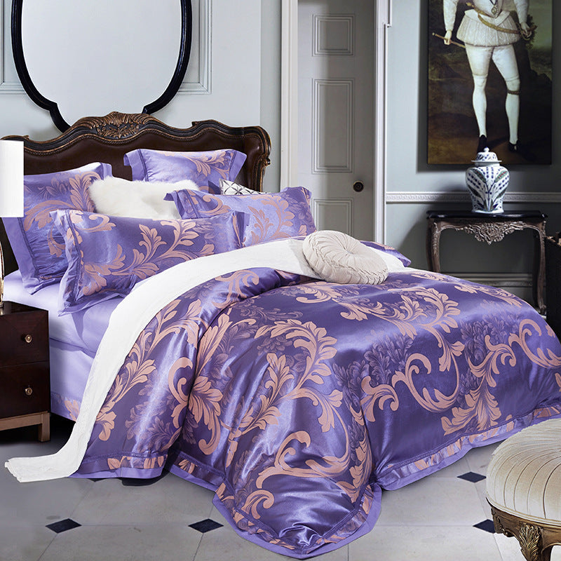 Literie en coton de luxe léger de style européen