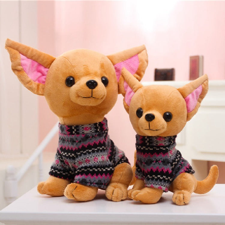 Muñeca de perro juguetes de peluche