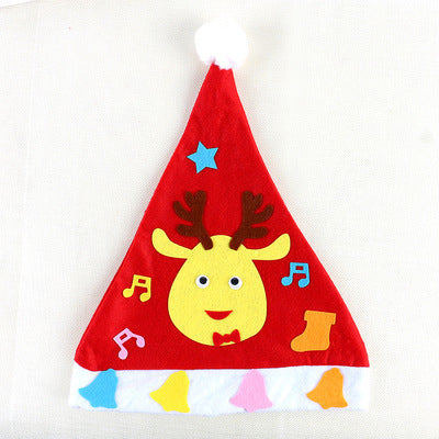 DIY Gorro navideño Navidad Guardería infantil Artículos navideños y gorro navideño para niños 