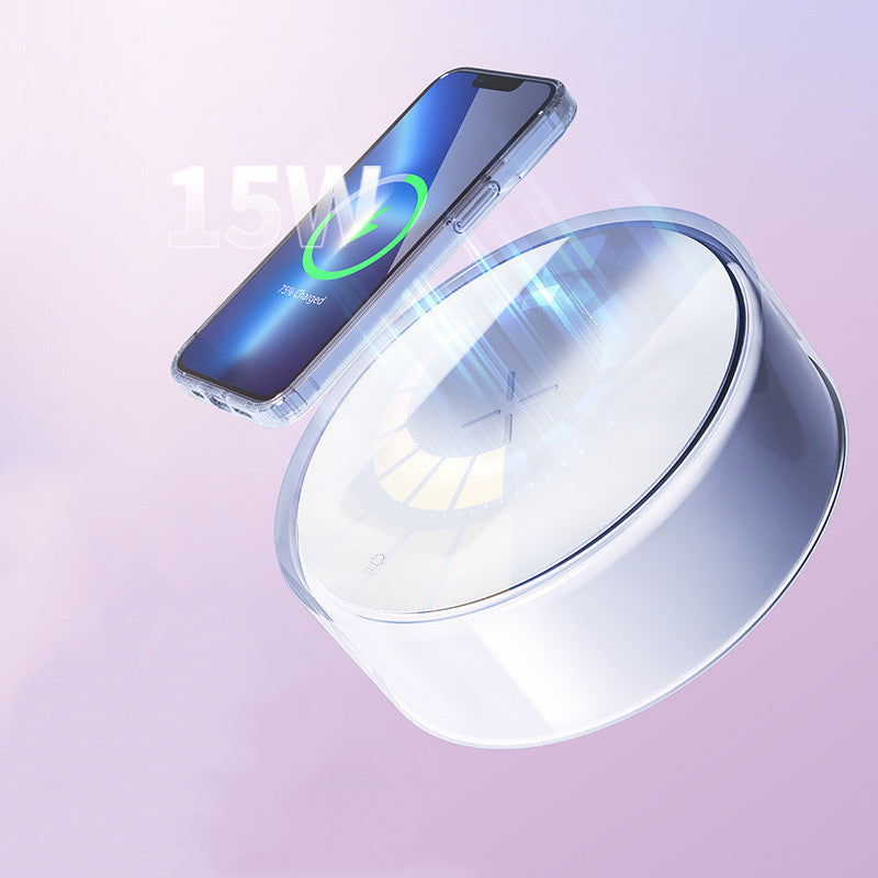 15W Fast Wireless Charger Small Night Lamp
