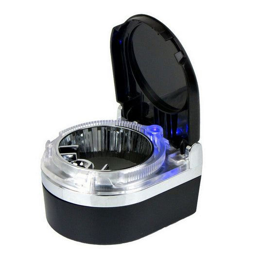 Produits automobiles Shun Wei voiture avec cendrier trois couleurs ceinture LED voiture maison cendrier à double usage