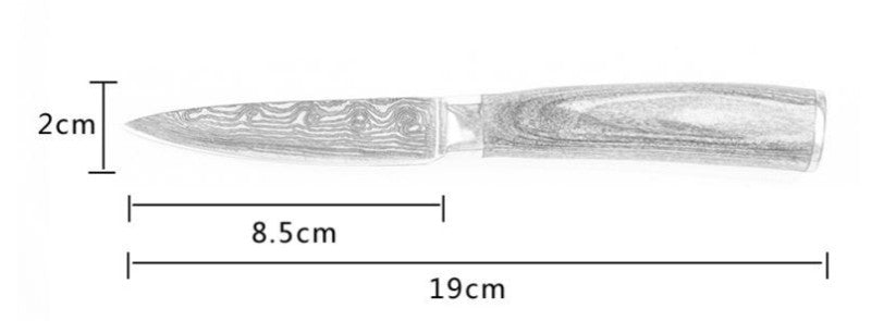 Ensemble spécial menuisier ensemble 6 pièces ensemble 8 pièces couteau couteau de Chef couteau de cuisine couteau de cuisine