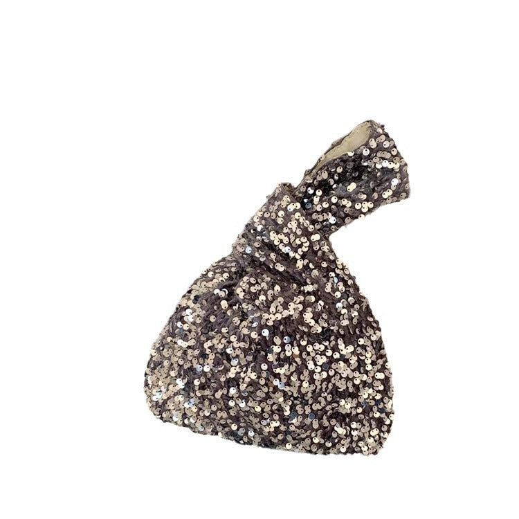 Sac de poignet à paillettes exquis et polyvalent coréen Ins