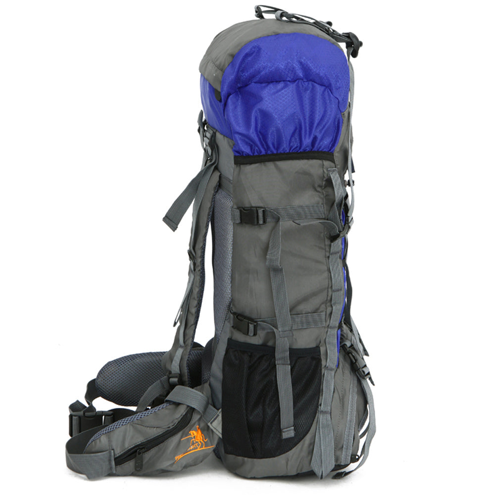 Mochila de viaje extra grande para exteriores de 60 litros