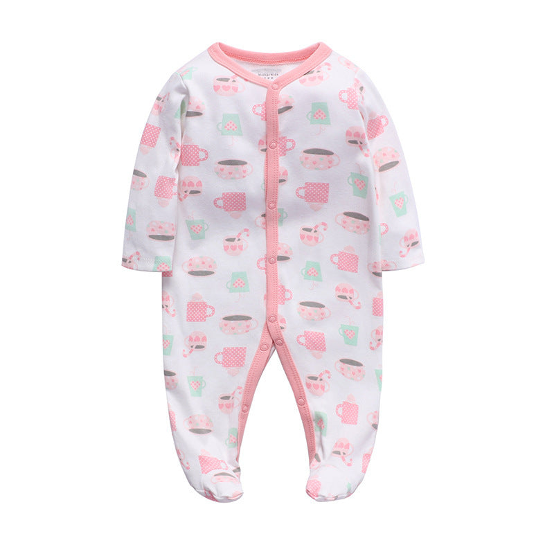 Vêtements une pièce en coton pour bébé 