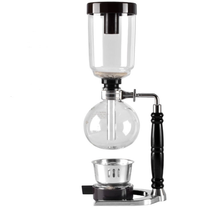 Siphon cafetière théière cafetière sous vide Machine en verre