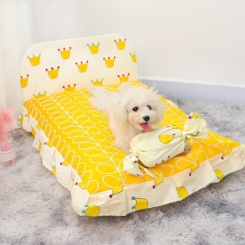Cama para mascotas para perros pequeños Teddy