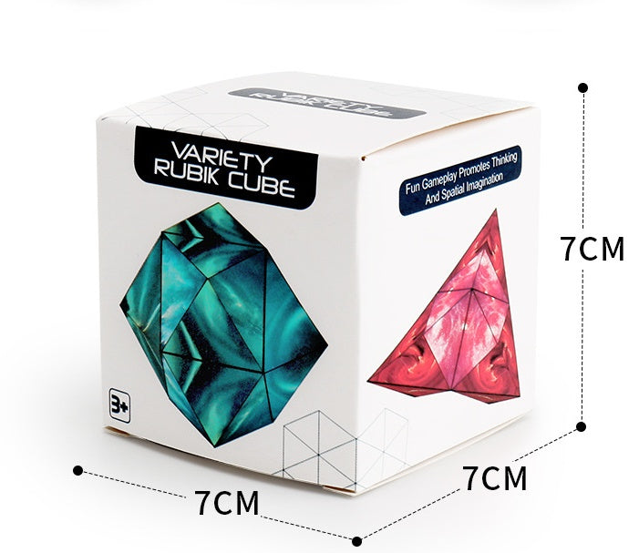 Le Rubik's Cube magnétique variable à géométrie solide bloque des jouets amusants