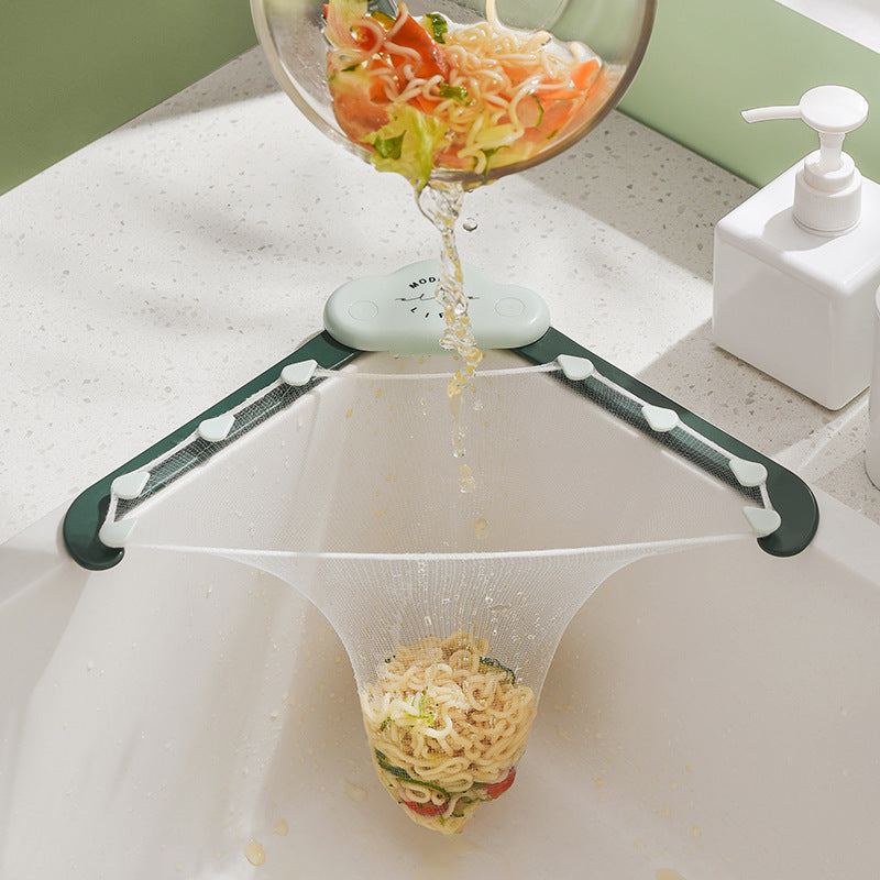 Créatif nuage évier égouttoir cuisine évier filtre à ordures évier filtre jetable sac en maille Anti-blocage crépine Gadget de cuisine