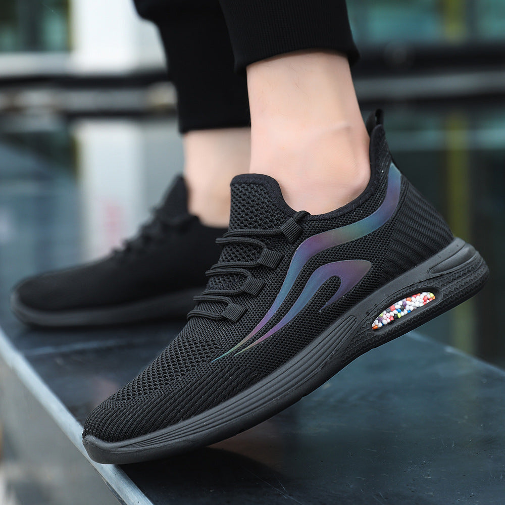 Zapatos versátiles transpirables de malla casual de moda de verano para hombres