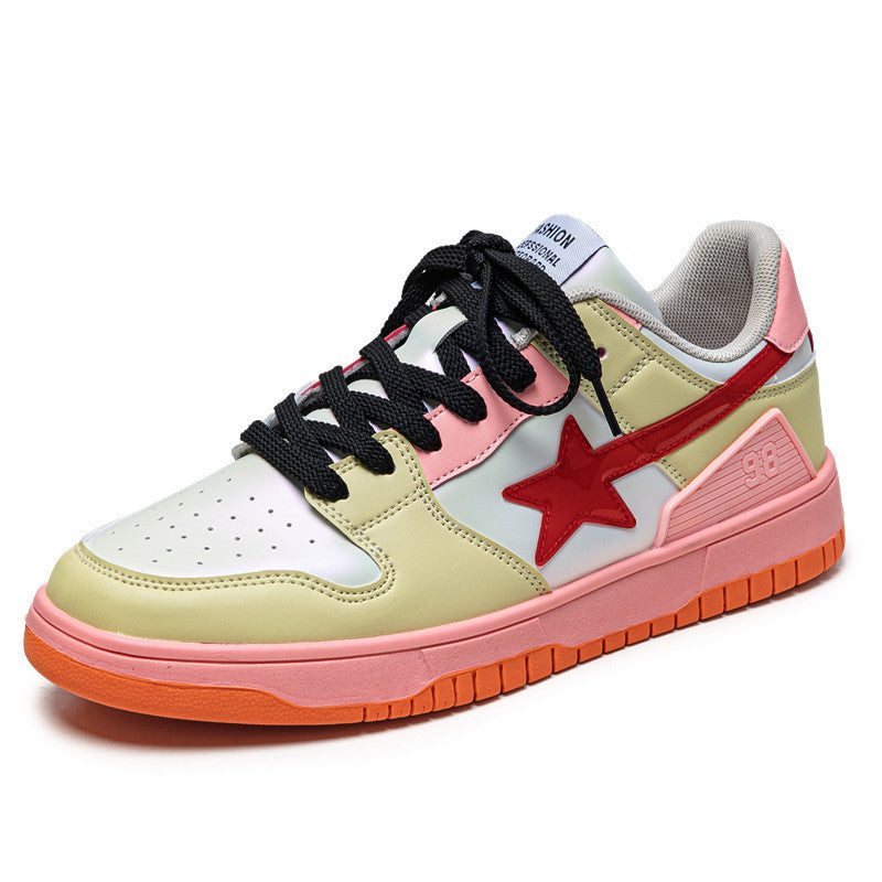 Zapatilla deportiva informal con degradado de caña baja para hombre