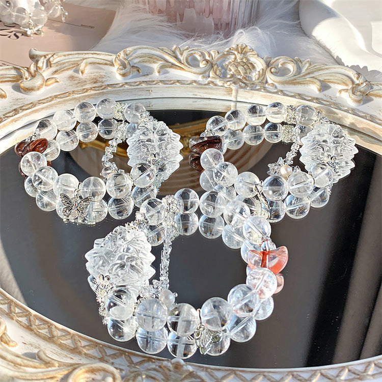 Accessoires de bracelet en cristal de conception originale en cristal naturel