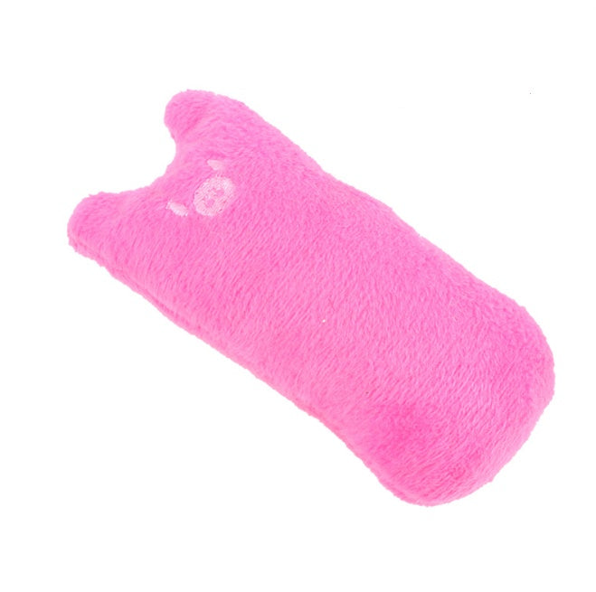 Jouets interactifs en forme d'herbe à chat pour chat, oreiller, jouet interactif, fournitures pour animaux de compagnie, pouce, peluche, dents, morsure, menthe, accessoires pour chat