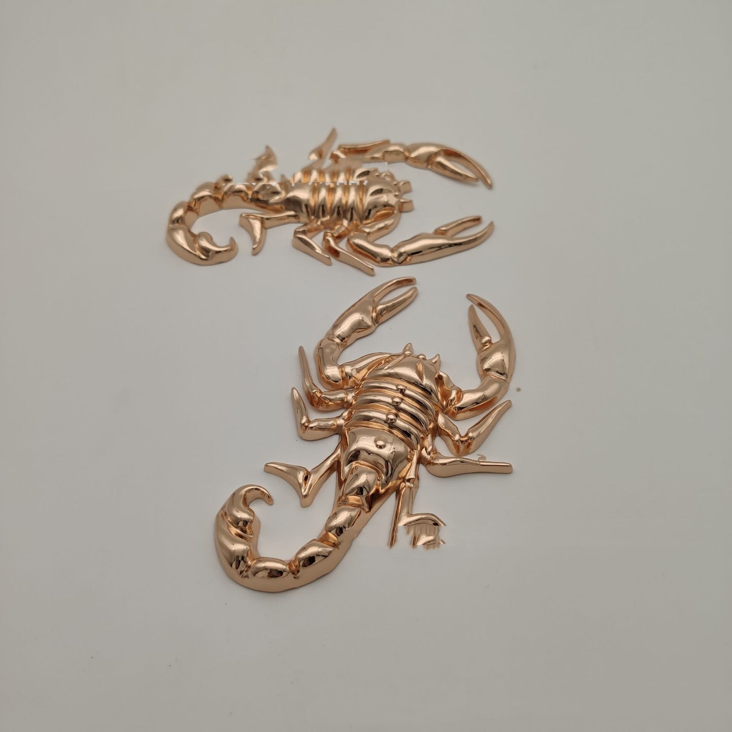 Car Personality Metal Bumper Stickers Pairs Of Scorpion Metal Bumper Stickers 3dstereo Car Body Sticker Car Tail Stickers
