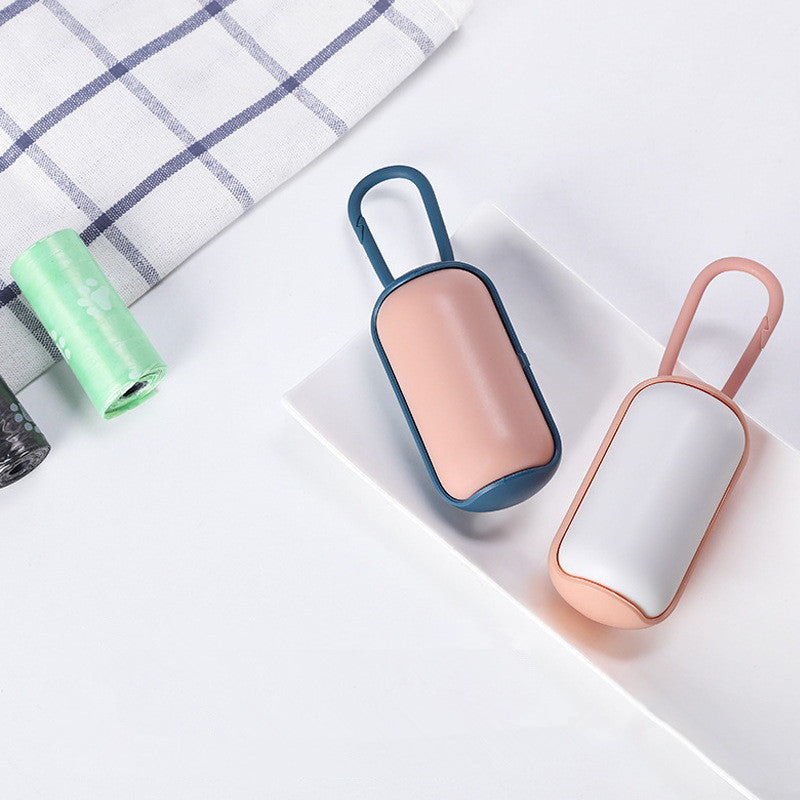 Support de sac poubelle Portable pour chats et chiens, distributeur de sacs de merde pour animaux de compagnie