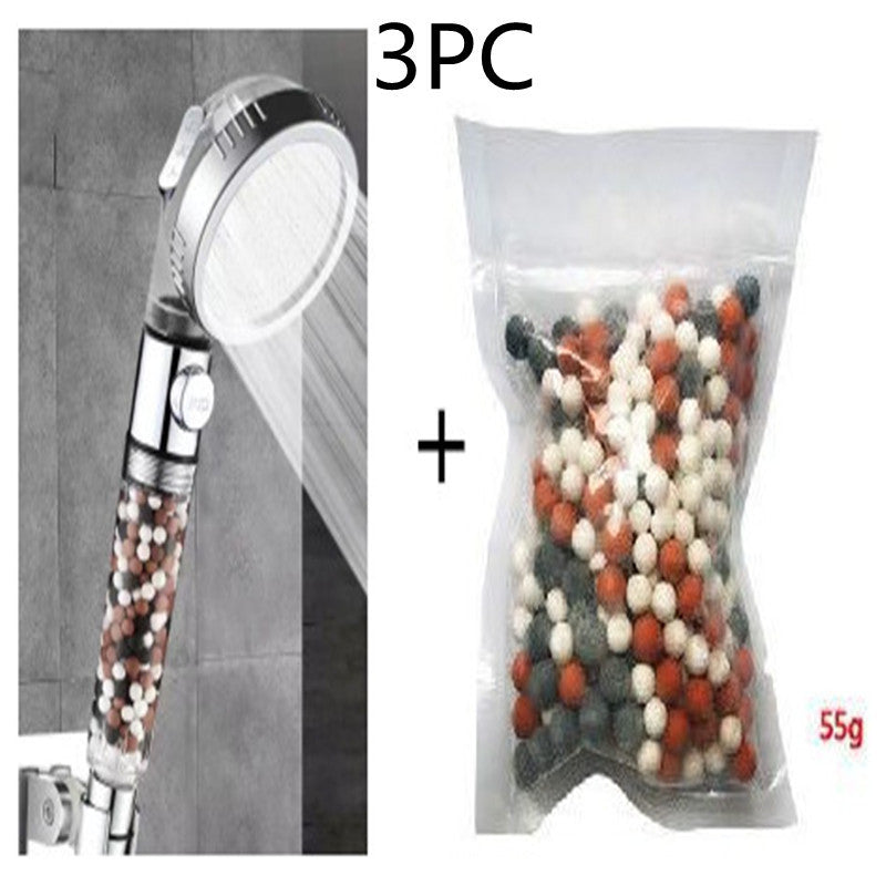 Pommeau de douche pressurisé à ions négatifs domestiques