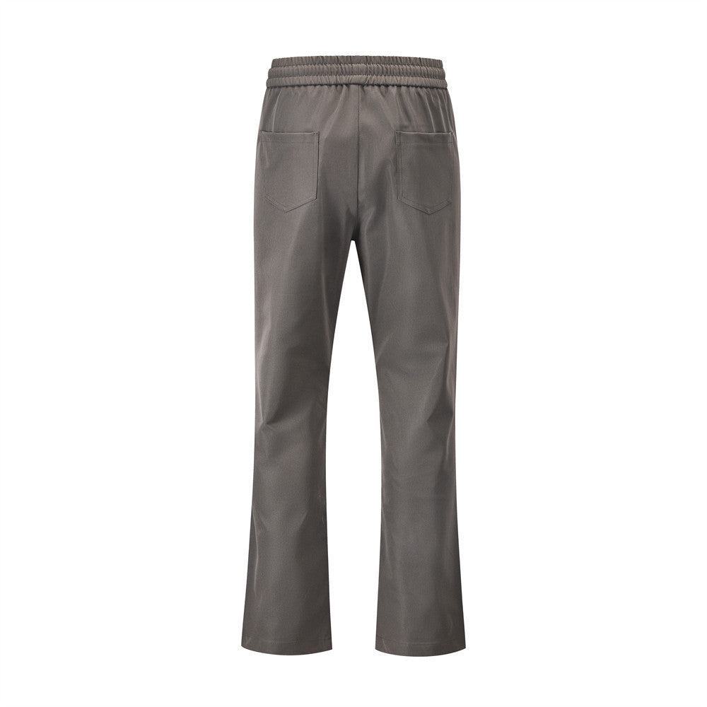 Men's Loose Drooping All-match Elastic Waist Drawstring Straight Long Pants
