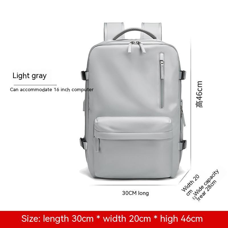 Expansion Backpack Sac à dos décontracté pour femme avec séparation sèche et humide