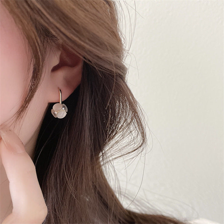 Boucles d'oreilles à pampilles légères et de luxe de haute qualité