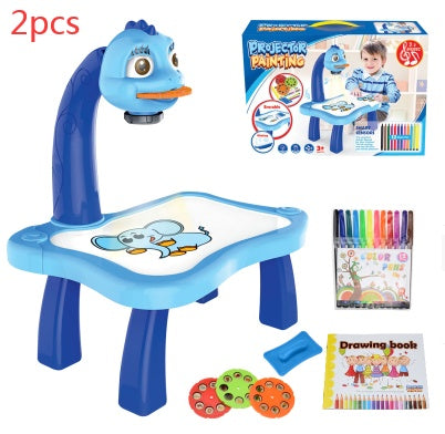 Planche à dessin de projection pour enfants Doodle