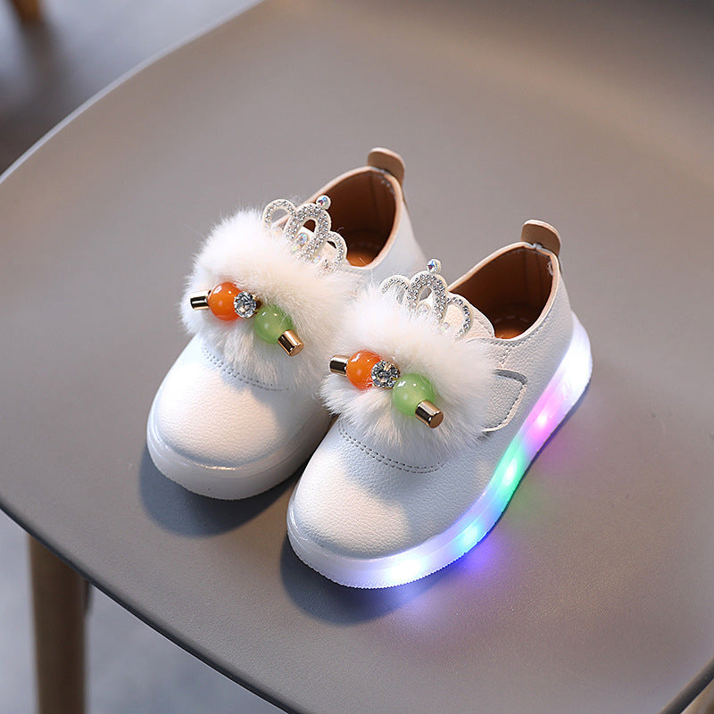 Flashing Shoes Chaussures de planche pour enfants à semelle souple