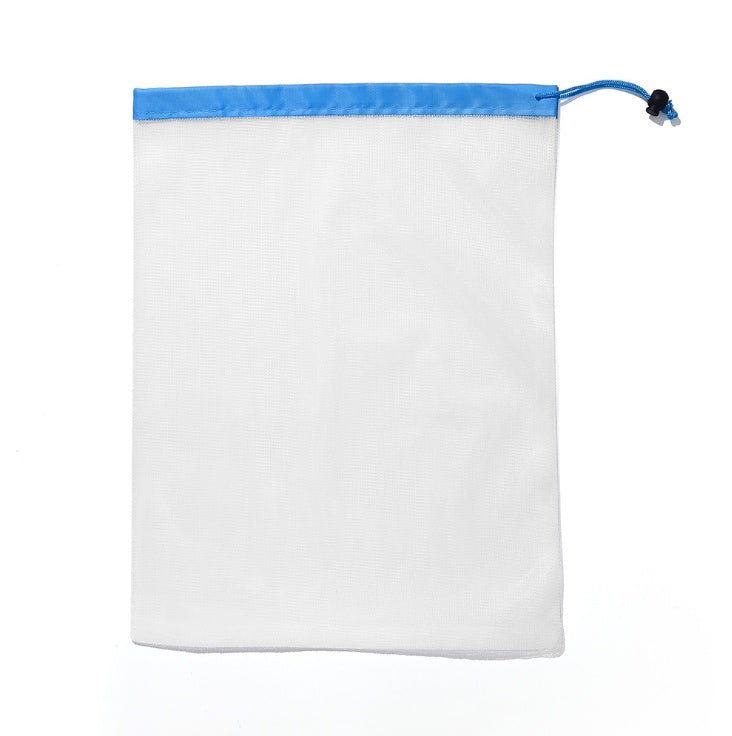 Combinación de traje de bolsa de malla con boca de haz de empalme multifuncional para frutas y verduras