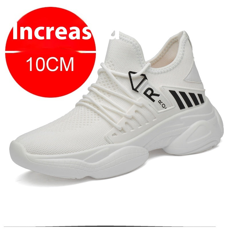 Chaussures de sport décontractées à talon de mode pour hommes d'ascenseur
