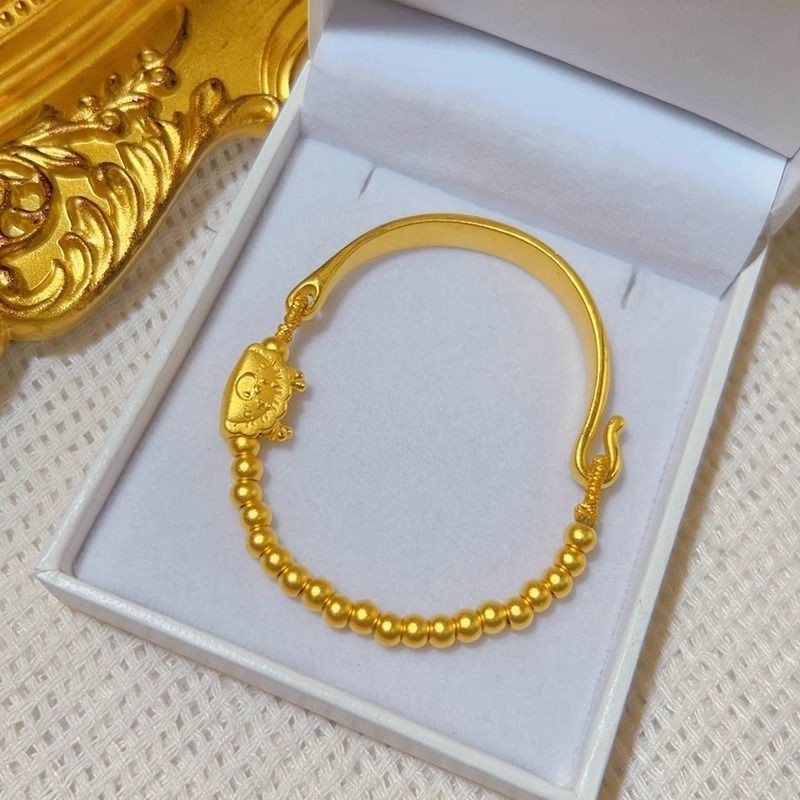 Demi-bracelet en jade Hetian, année de naissance féminine