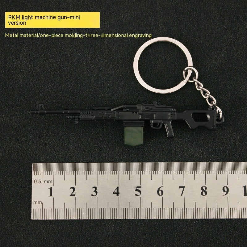 Gun Metal Toys Keychain