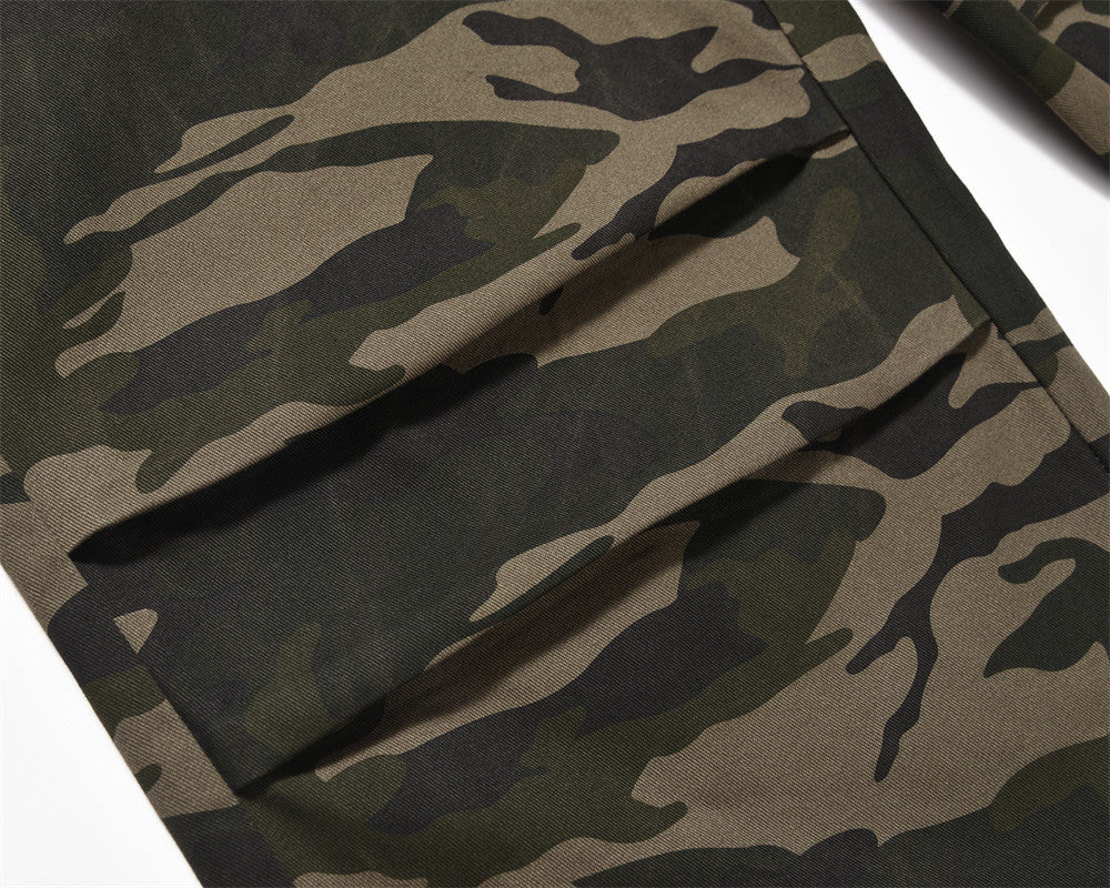 Workwear Camouflage Pants Men's Casual Trousers