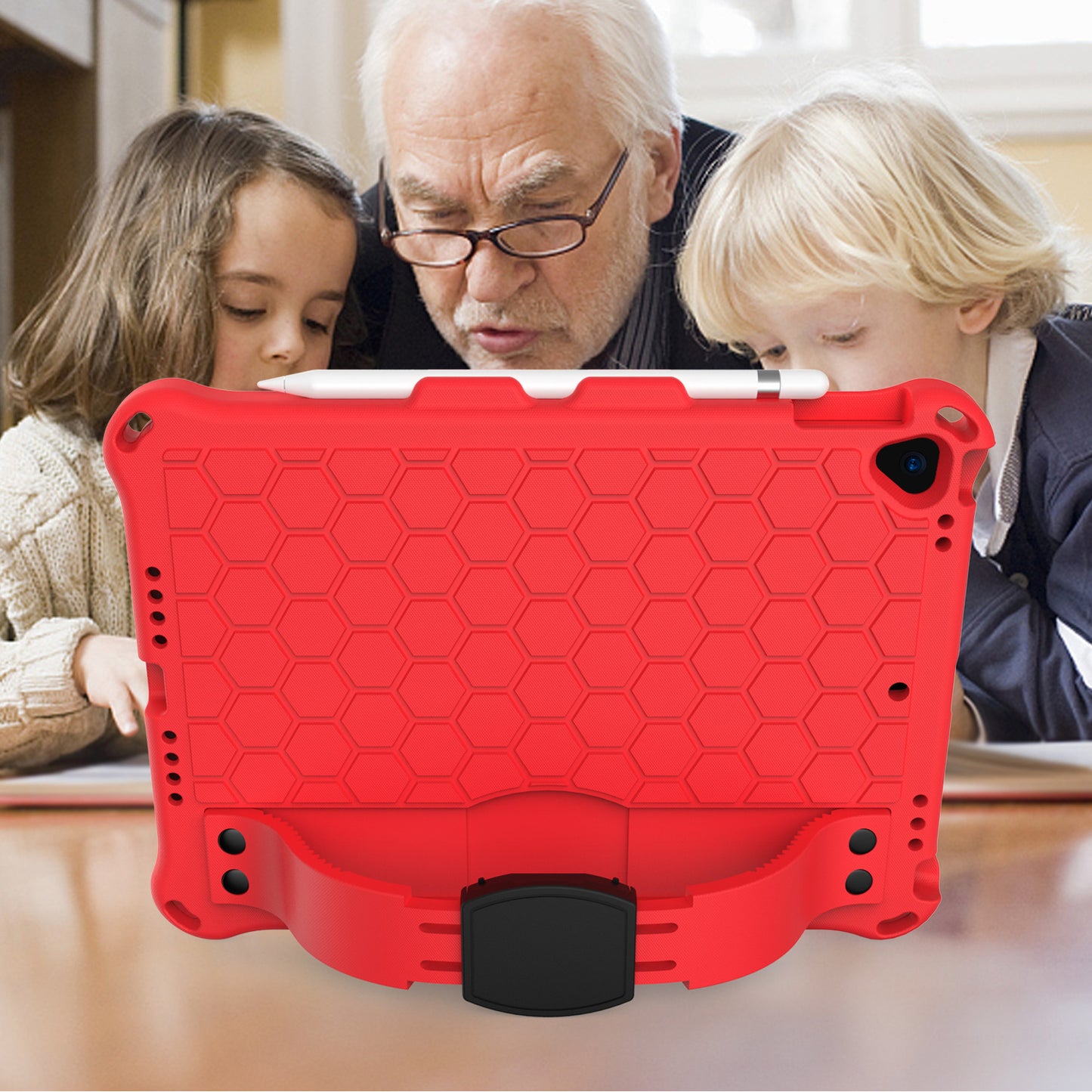 Compatible avec Apple, nouvelle coque EVA en nid d'abeille pour iPad 10.2