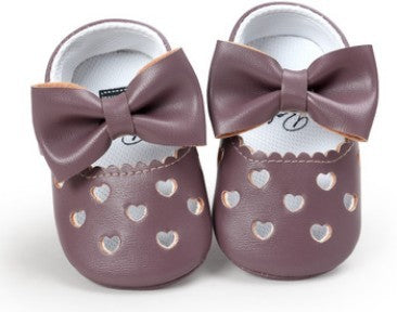 My0-1 love vieilles chaussures pour tout-petits, chaussures à nœud brodées au nom d'un bébé, chaussures d'intérieur à fond souple pour bébé
