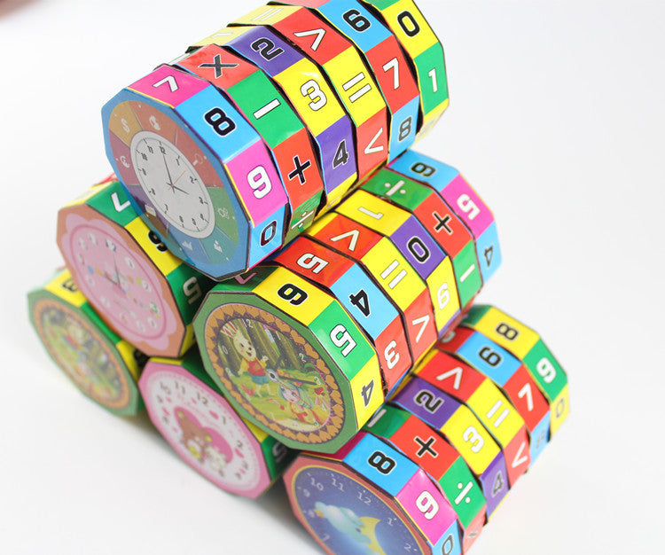 Jeu de Puzzle éducatif jouets enfants Intelligent numérique Cub enfants enfants mathématiques chiffres Cube magique jouet Puzzle jeu cadeau