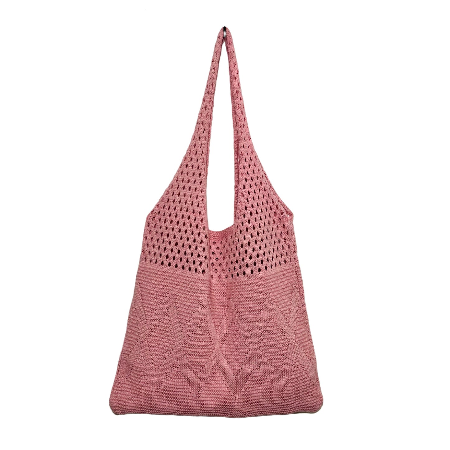 Sac tricoté sac à bandoulière grande capacité fourre-tout Vintage