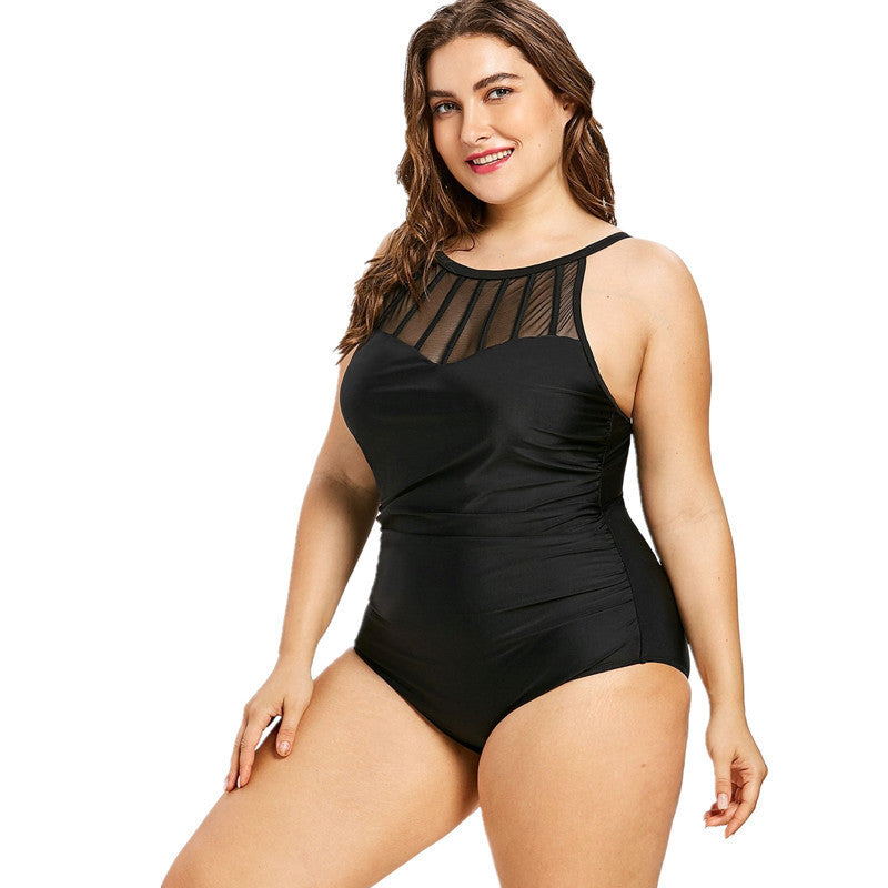 Maillot de bain une pièce source chaude grande taille