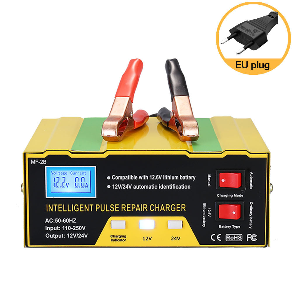 Car Battery Charger 12v24v Pure Copper Intelligent Pulse Repair