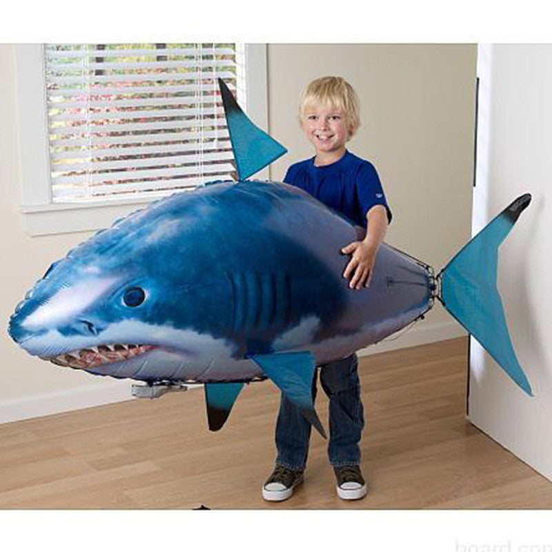 Jouet requin télécommandé, poisson nageur à infrarouge, avions volants RC, ballons