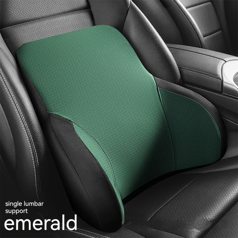 Almohada de soporte Lumbar hidrofóbica tridimensional de espuma viscoelástica, ligera, a prueba de aceite, de lujo, cómoda y transpirable, reposacabezas automotriz para coche
