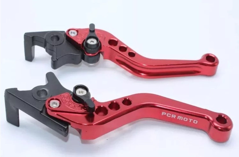 Manija de palanca de embrague de freno ajustable para motocicleta Scooter