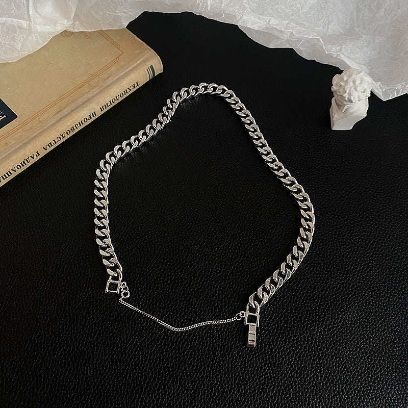 Collier cubain de Style européen et américain pour femmes, style Hip Hop