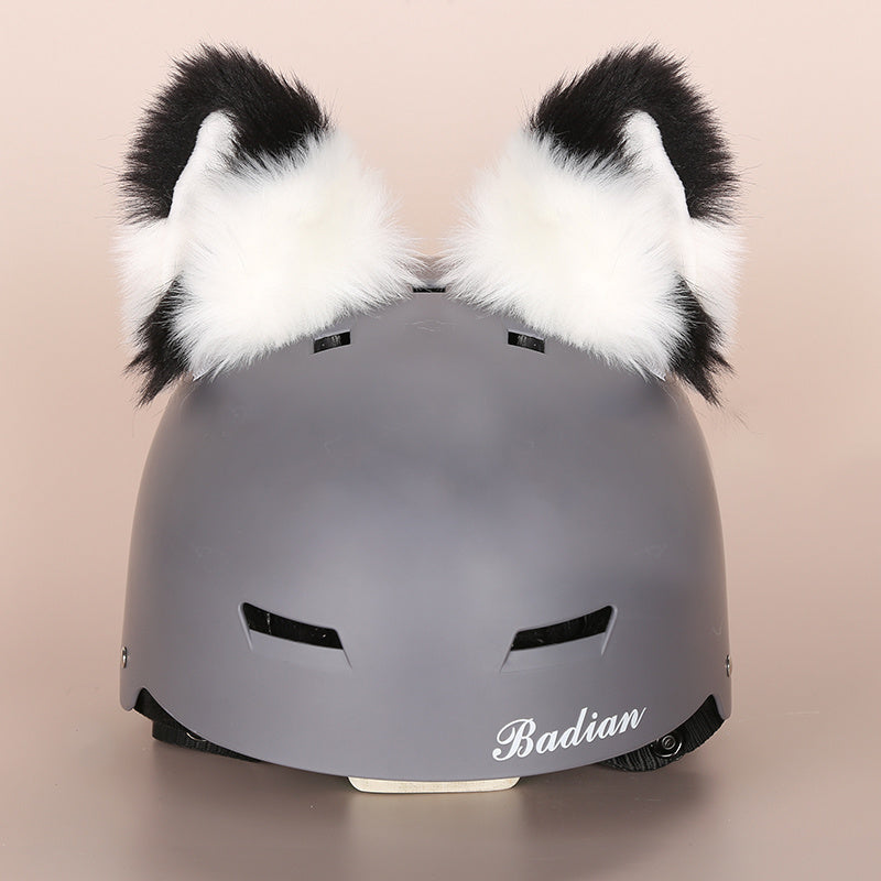 Cute Cartoon Helmet And Hat Cover
