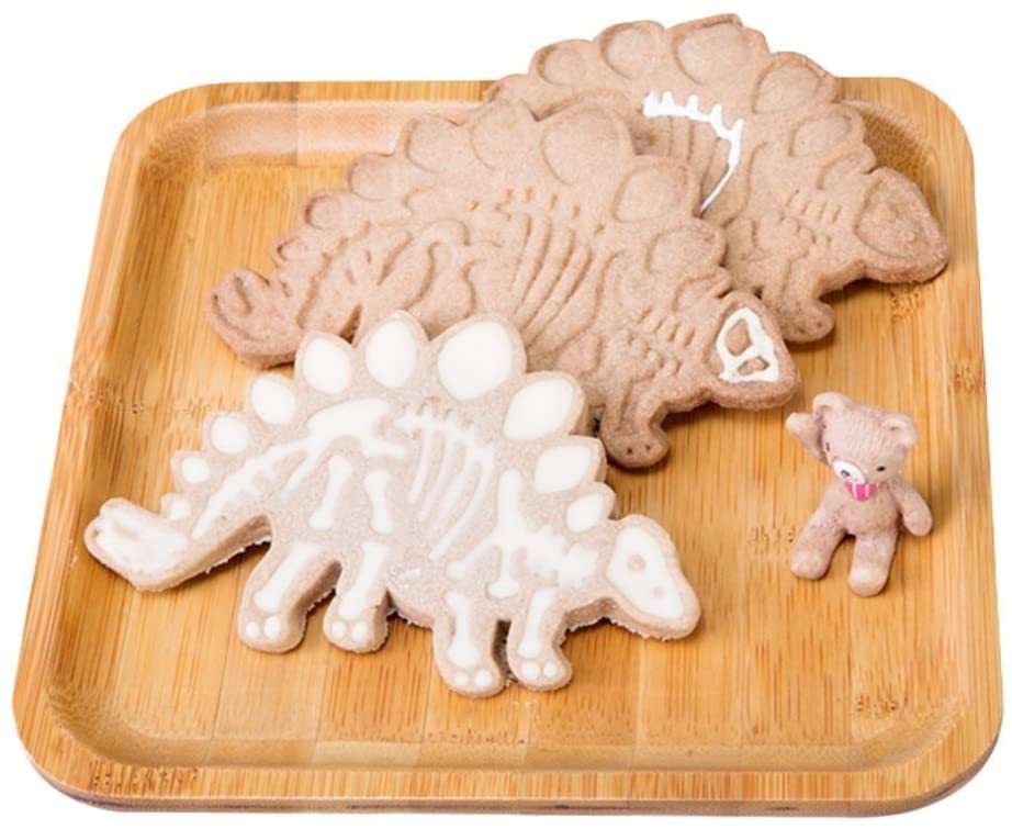 Moule à biscuits dinosaure, gaufrage artisanal du sucre, moule de cuisson de desserts 3D, outil de décoration de Fondant