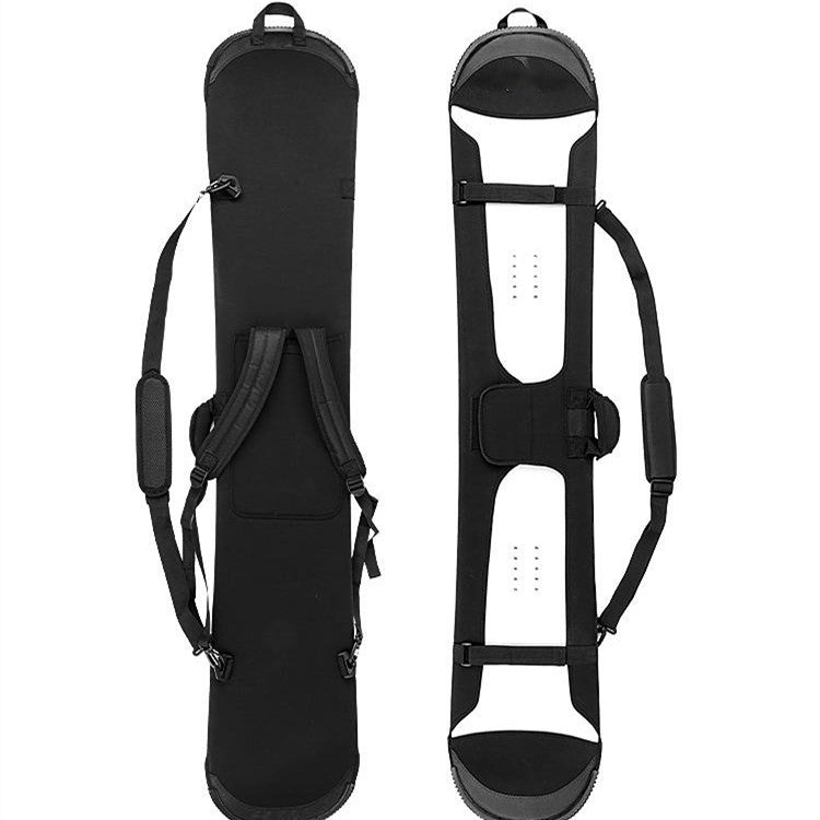 Mochila con bolsa para snowboard y esquí con piel de bola de masa de snowboard