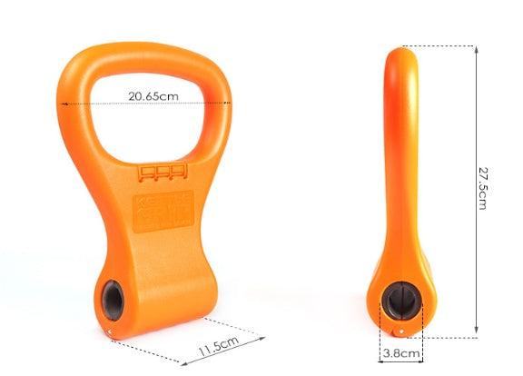 Hervidor de agua con mango ajustable, mancuerna, mango, clip, pieza eléctrica, accesorios de fitness