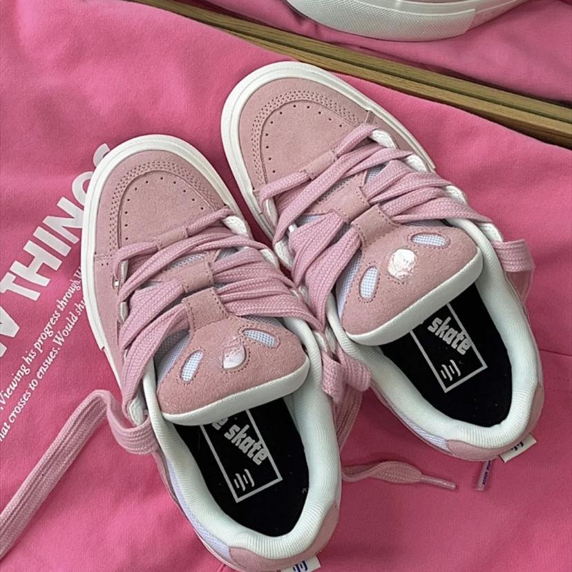 Chaussures de skateboard polyvalentes à fond plat pour sports et loisirs